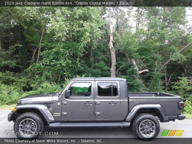 2020 Jeep Gladiator North Edition 4x4 in Granite Crystal Metallic