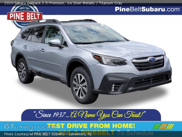 2020 Subaru Outback 2.5i Premium in Ice Silver Metallic