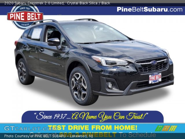 2020 Subaru Crosstrek 2.0 Limited in Crystal Black Silica