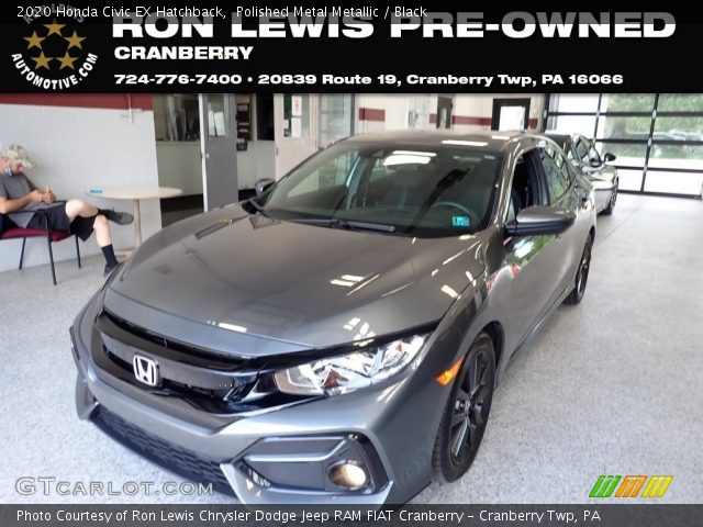 2020 Honda Civic EX Hatchback in Polished Metal Metallic