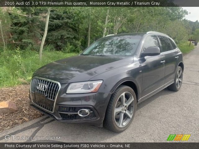 2016 Audi Q5 3.0 TFSI Premium Plus quattro in Monsoon Gray Metallic