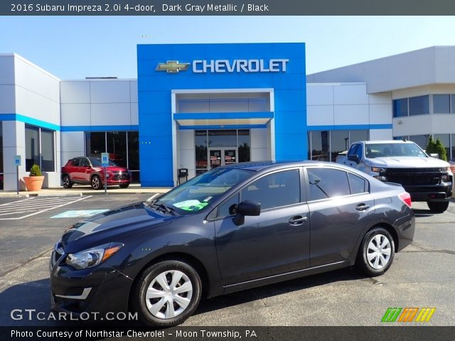 2016 Subaru Impreza 2.0i 4-door in Dark Gray Metallic