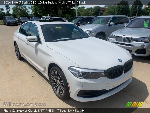 2020 BMW 5 Series 530i xDrive Sedan in Alpine White