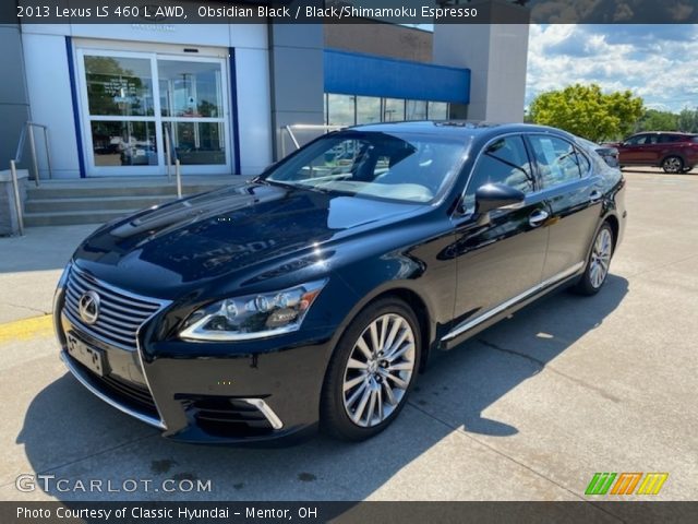 2013 Lexus LS 460 L AWD in Obsidian Black