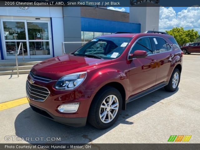 2016 Chevrolet Equinox LT AWD in Siren Red Tintcoat