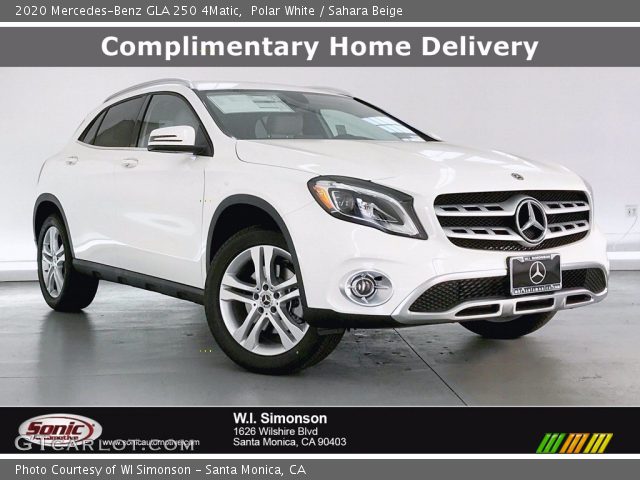 2020 Mercedes-Benz GLA 250 4Matic in Polar White