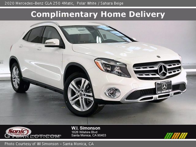 2020 Mercedes-Benz GLA 250 4Matic in Polar White