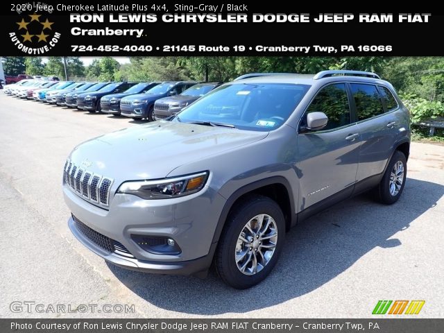 2020 Jeep Cherokee Latitude Plus 4x4 in Sting-Gray
