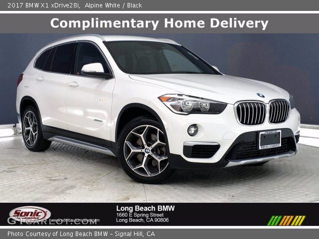 2017 BMW X1 xDrive28i in Alpine White