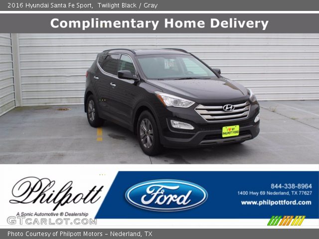 2016 Hyundai Santa Fe Sport  in Twilight Black