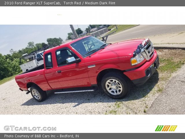 2010 Ford Ranger XLT SuperCab in Torch Red