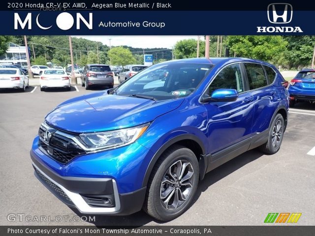 2020 Honda CR-V EX AWD in Aegean Blue Metallic