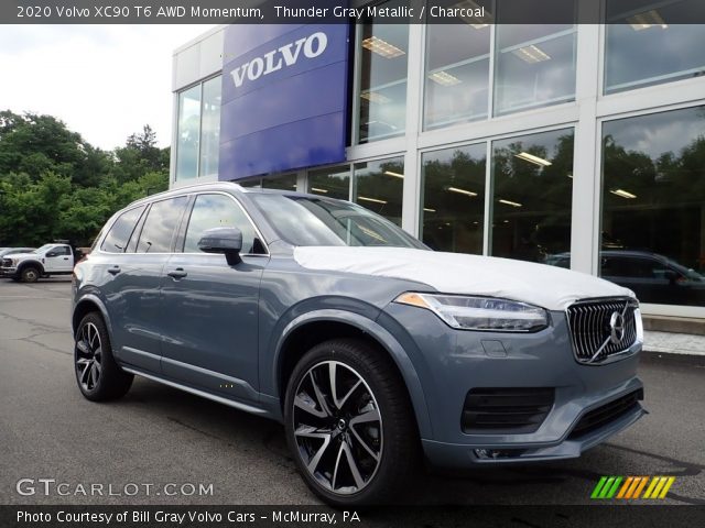 2020 Volvo XC90 T6 AWD Momentum in Thunder Gray Metallic