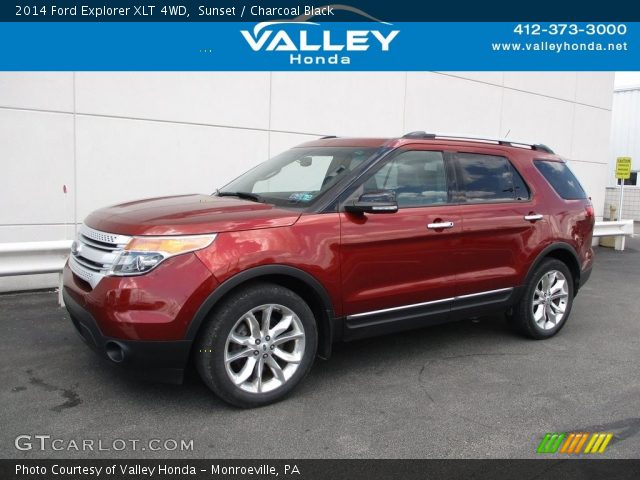 2014 Ford Explorer XLT 4WD in Sunset