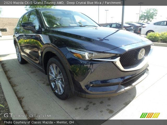 2020 Mazda CX-5 Grand Touring AWD in Deep Crystal Blue Mica