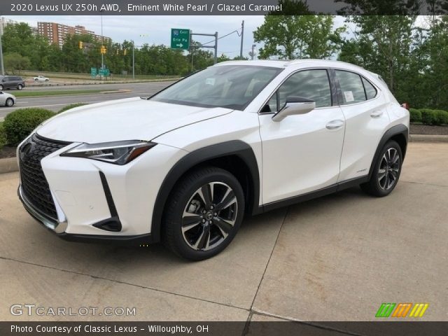 2020 Lexus UX 250h AWD in Eminent White Pearl