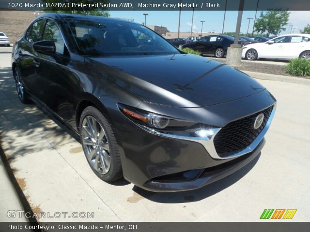 2020 Mazda MAZDA3 Preferred Sedan AWD in Machine Gray Metallic