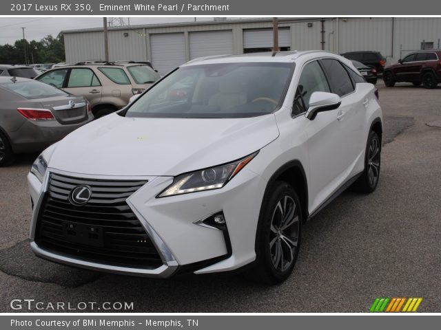 2017 Lexus RX 350 in Eminent White Pearl