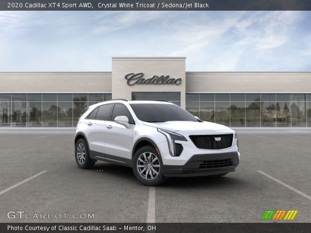 2020 Cadillac XT4 Sport AWD in Crystal White Tricoat