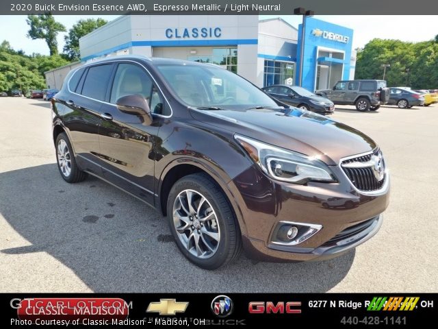 2020 Buick Envision Essence AWD in Espresso Metallic