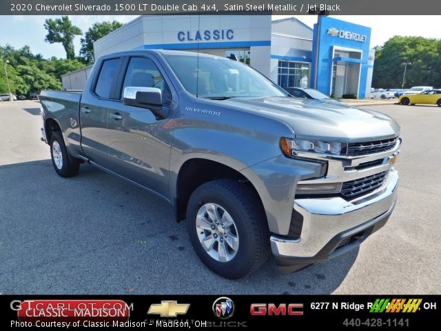2020 Chevrolet Silverado 1500 LT Double Cab 4x4 in Satin Steel Metallic