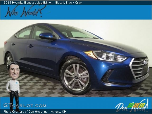 2018 Hyundai Elantra Value Edition in Electric Blue