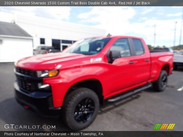 2020 Chevrolet Silverado 1500 Custom Trail Boss Double Cab 4x4 in Red Hot