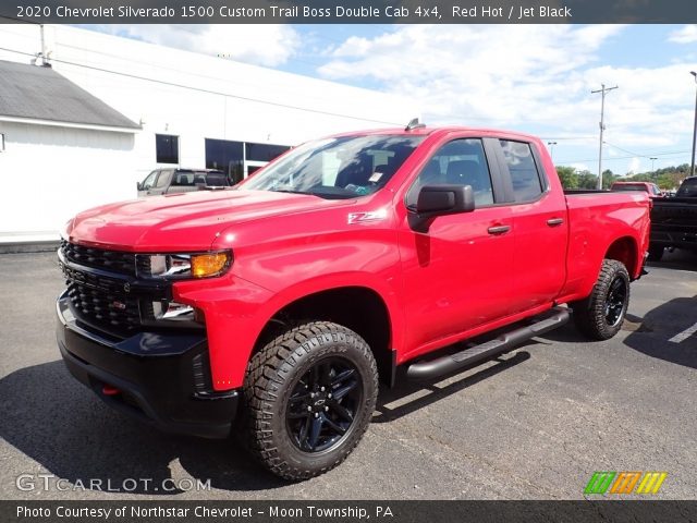 2020 Chevrolet Silverado 1500 Custom Trail Boss Double Cab 4x4 in Red Hot