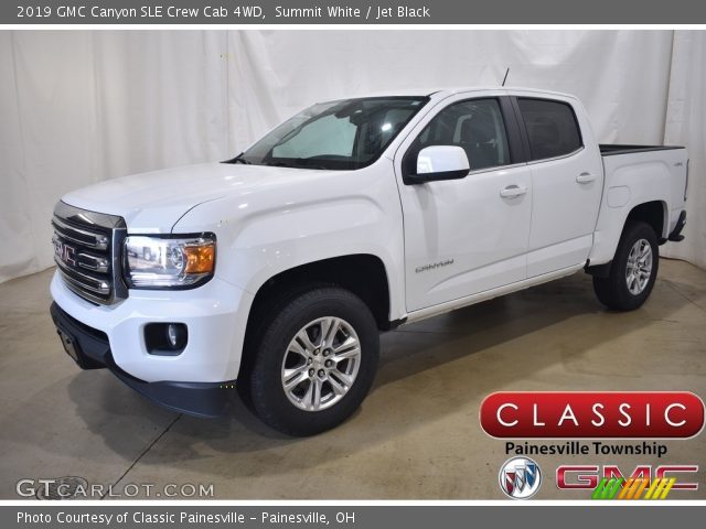 2019 GMC Canyon SLE Crew Cab 4WD in Summit White