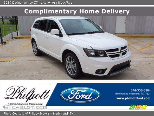 2019 Dodge Journey GT in Vice White
