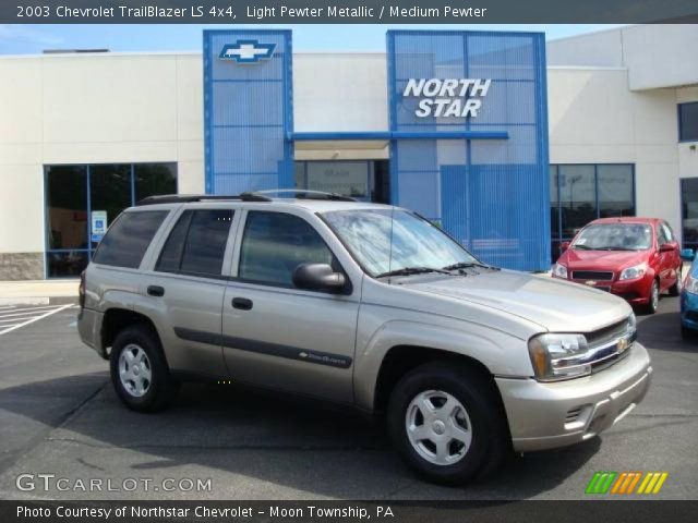 2003 Chevrolet TrailBlazer LS 4x4 in Light Pewter Metallic