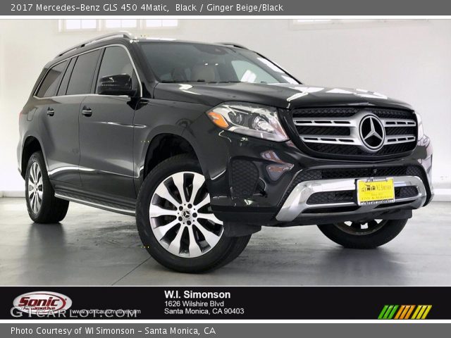 2017 Mercedes-Benz GLS 450 4Matic in Black