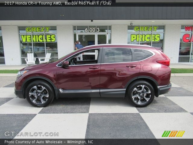 2017 Honda CR-V Touring AWD in Basque Red Pearl II