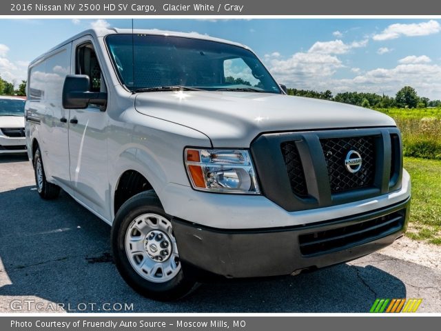 2016 Nissan NV 2500 HD SV Cargo in Glacier White