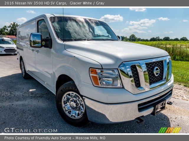 2016 Nissan NV 3500 HD SV Cargo in Glacier White