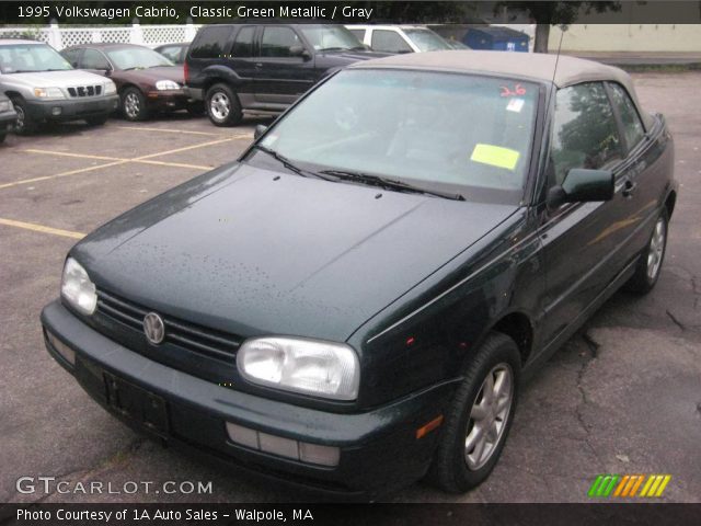 1995 Volkswagen Cabrio  in Classic Green Metallic