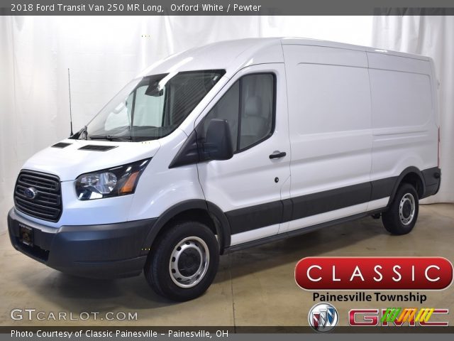 2018 Ford Transit Van 250 MR Long in Oxford White