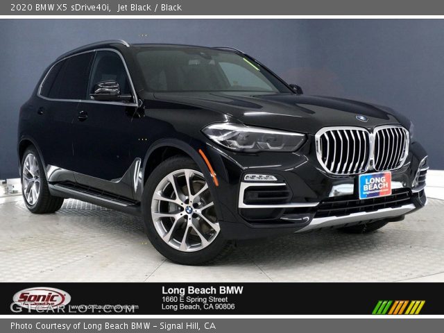2020 BMW X5 sDrive40i in Jet Black
