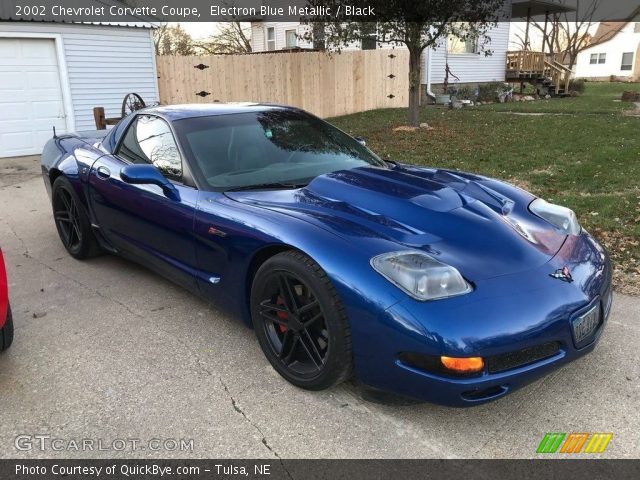 2002 Chevrolet Corvette Coupe in Electron Blue Metallic