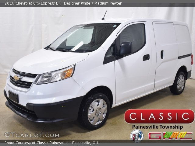 2016 Chevrolet City Express LT in Designer White