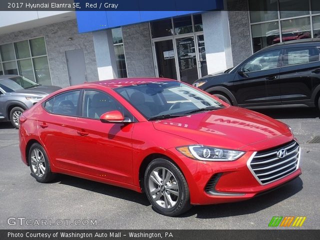2017 Hyundai Elantra SE in Red