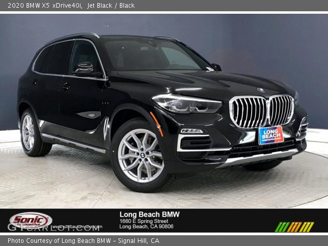 2020 BMW X5 xDrive40i in Jet Black