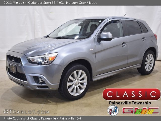 2011 Mitsubishi Outlander Sport SE 4WD in Mercury Gray
