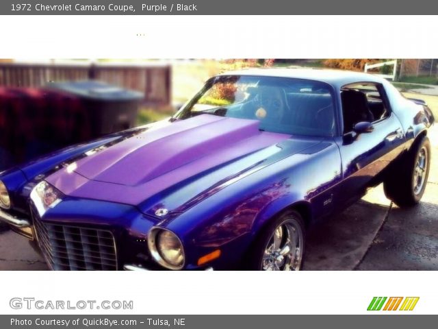 1972 Chevrolet Camaro Coupe in Purple