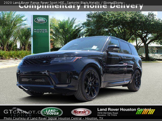 2020 Land Rover Range Rover Sport HSE in Santorini Black Metallic