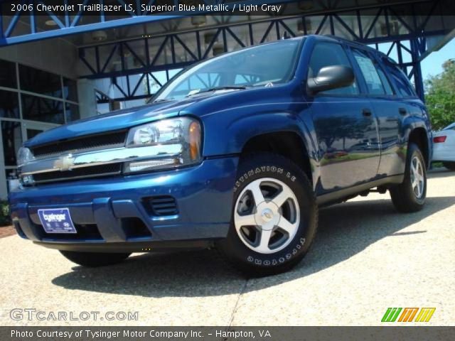 2006 Chevrolet TrailBlazer LS in Superior Blue Metallic