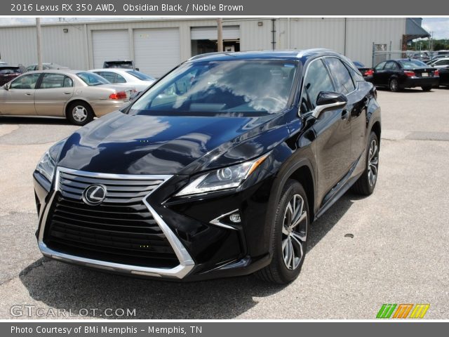 2016 Lexus RX 350 AWD in Obsidian Black