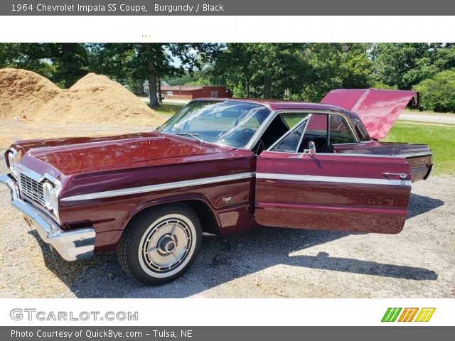 1964 Chevrolet Impala SS Coupe in Burgundy