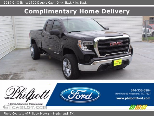 2019 GMC Sierra 1500 Double Cab in Onyx Black