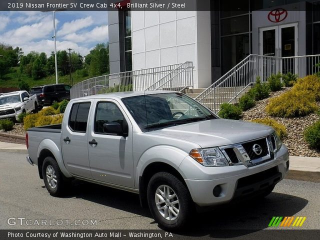 2019 Nissan Frontier SV Crew Cab 4x4 in Brilliant Silver